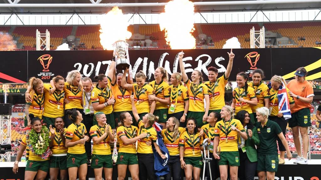 Australia are the reigning Women's Rugby League World Cup champions.
