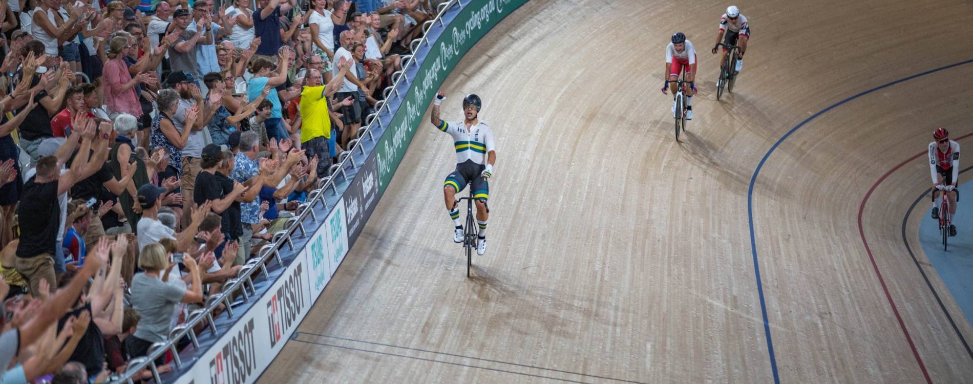 Australian cyclist wins