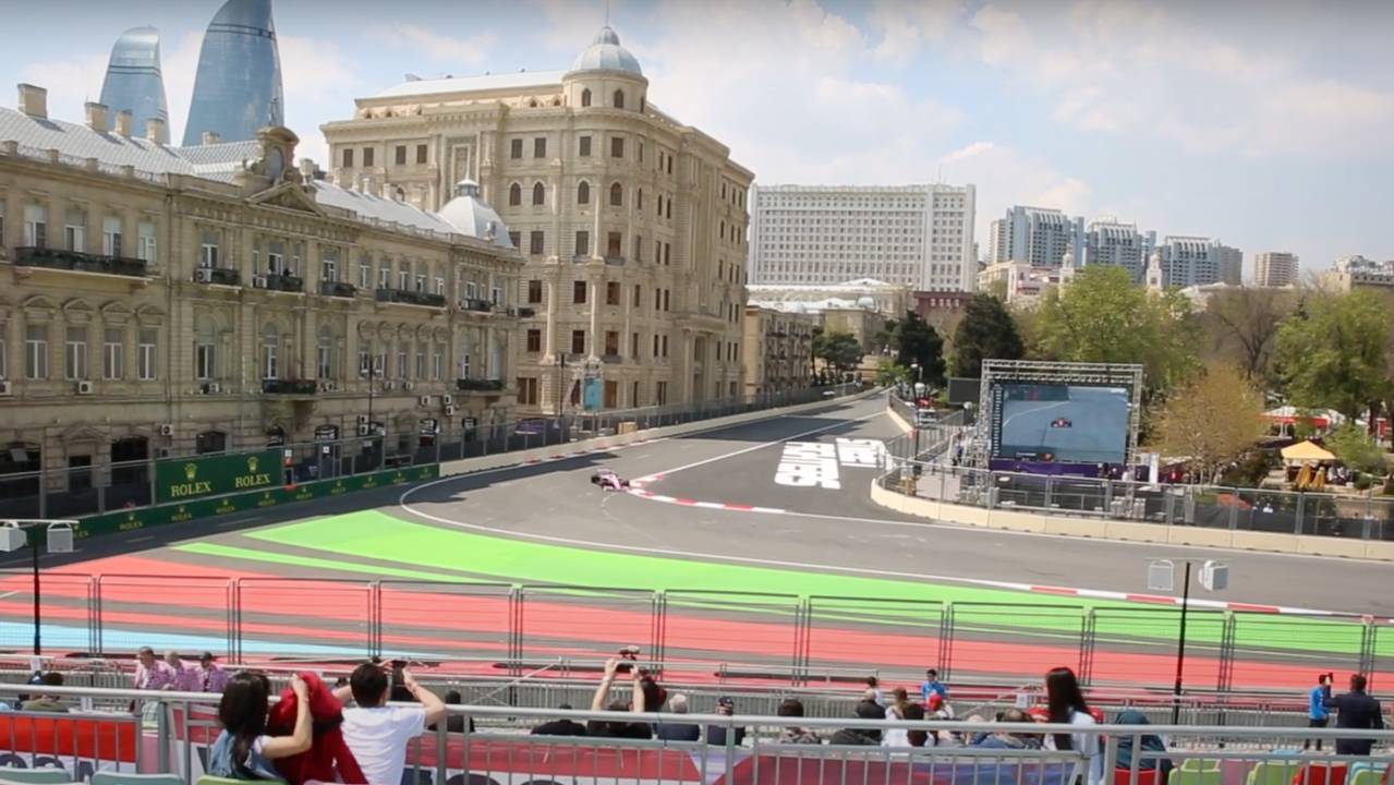 AzNeft Grandstand F1 Azerbaijan Grand Prix 1921 Sep 2025 Baku