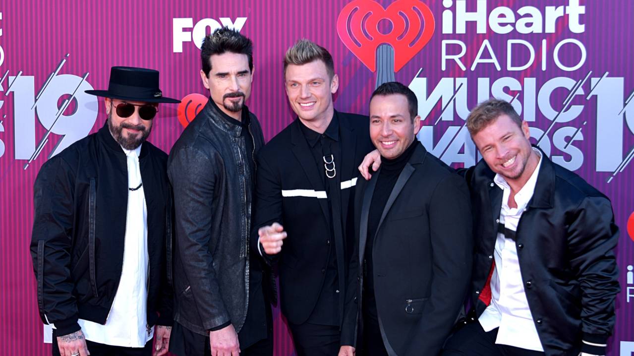 Backstreet Boys at the iHeartRadio Music Awards