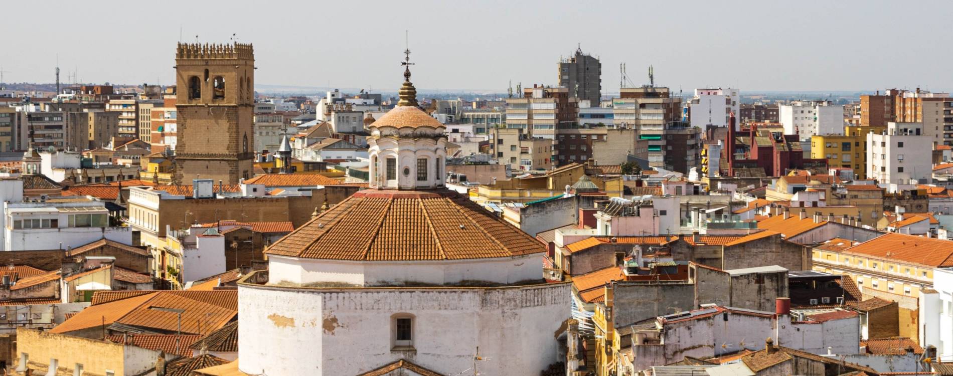 Badajoz skyline