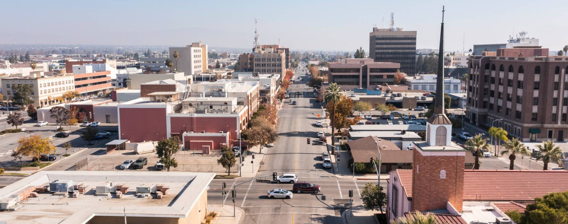 Bakersfield skyline