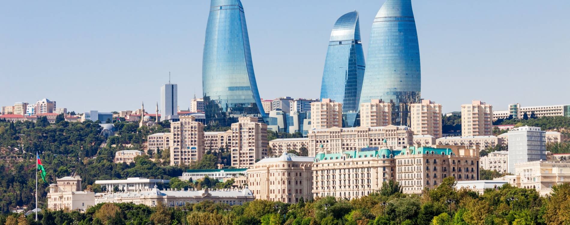 Baku skyline