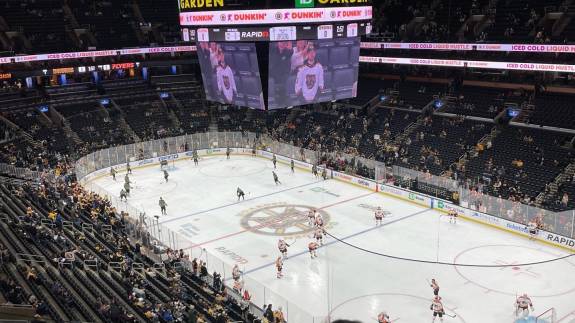 Balcony Section 312 at TD Garden