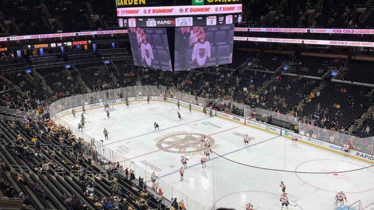 Balcony Section 312 at TD Garden