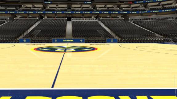 Ball Arena Floor View