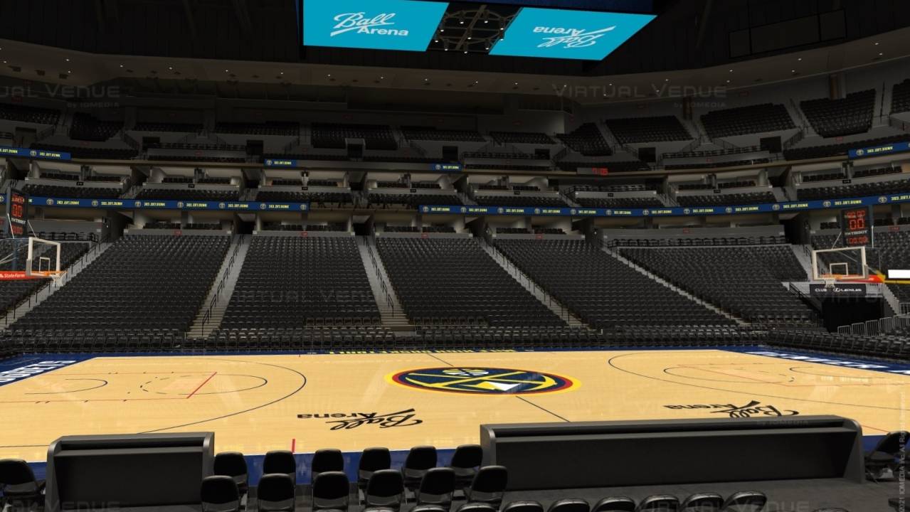 Ball Arena Lower View