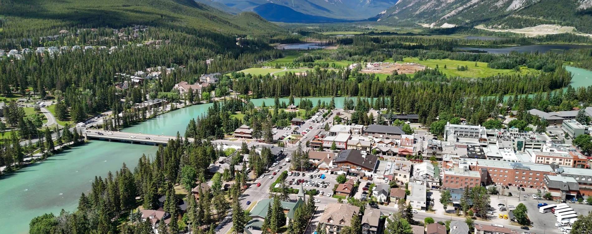 Banff skyline
