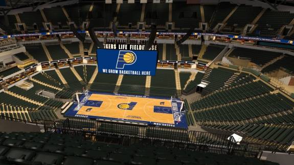 Bankers Life Fieldhouse Balcony View