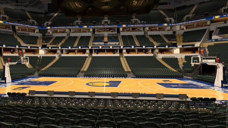 Bankers Life Fieldhouse Lower View