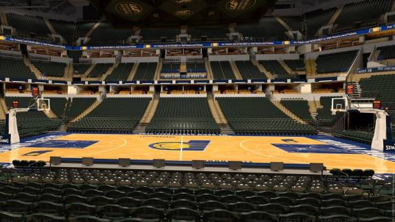 Bankers Life Fieldhouse Lower View