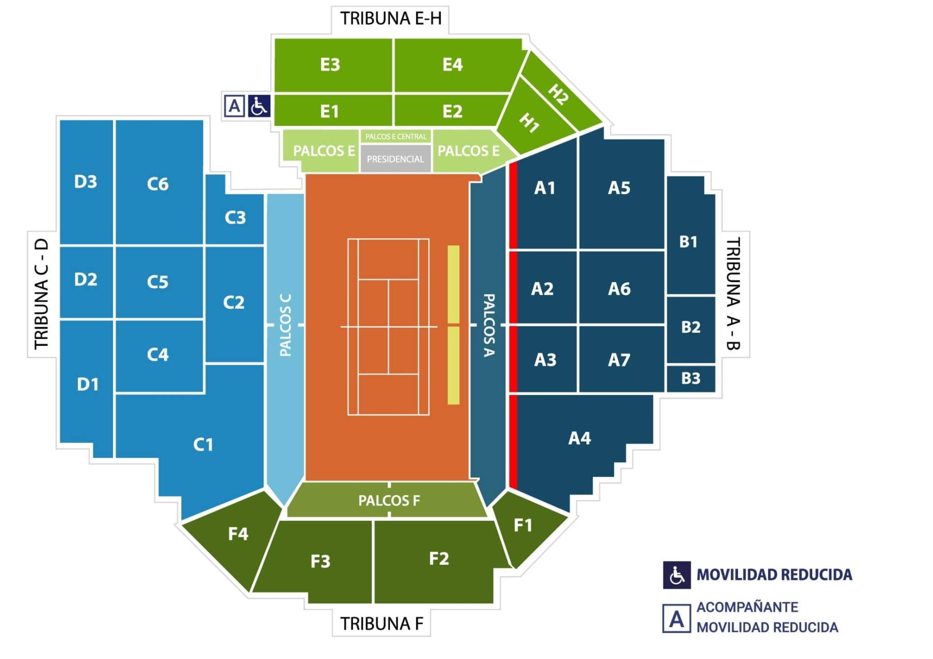 Real Club de Tenis Barcelona Map