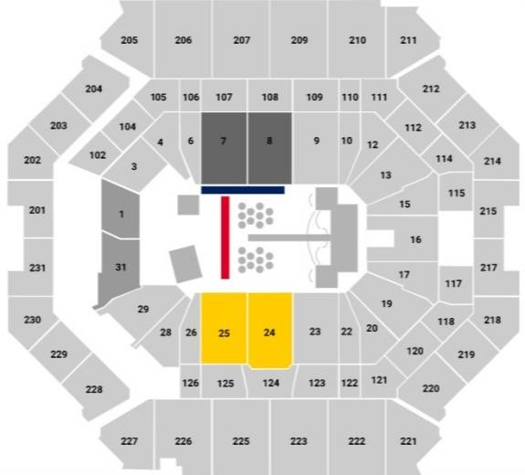 Barclays Center Map