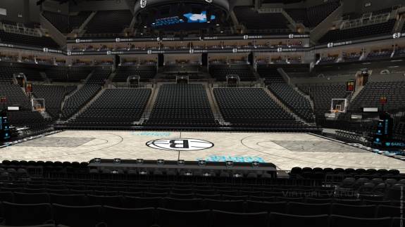 Barclays Center Lower View