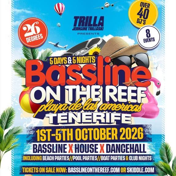 Bassline on the Reef - Tenerife