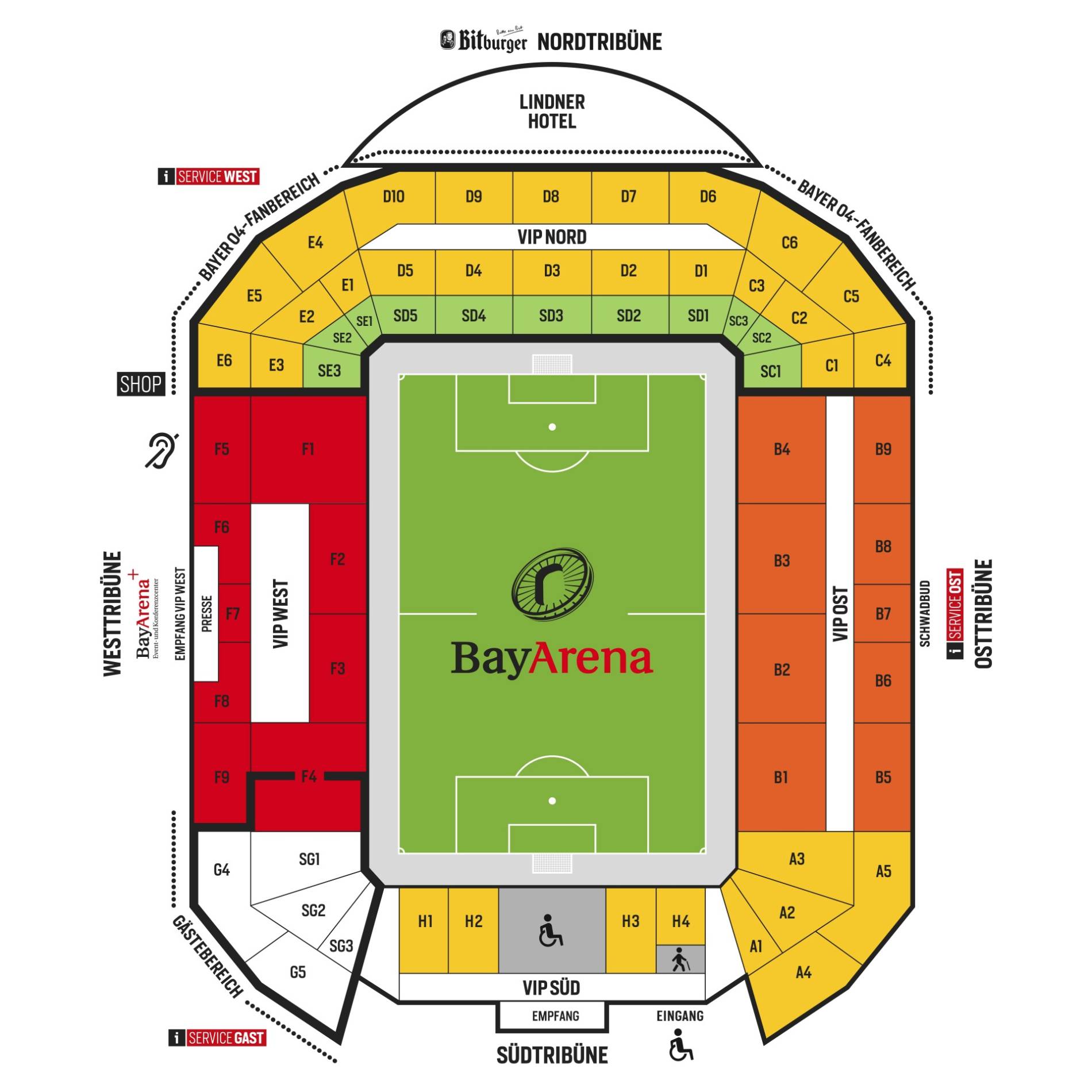 BayArena Map