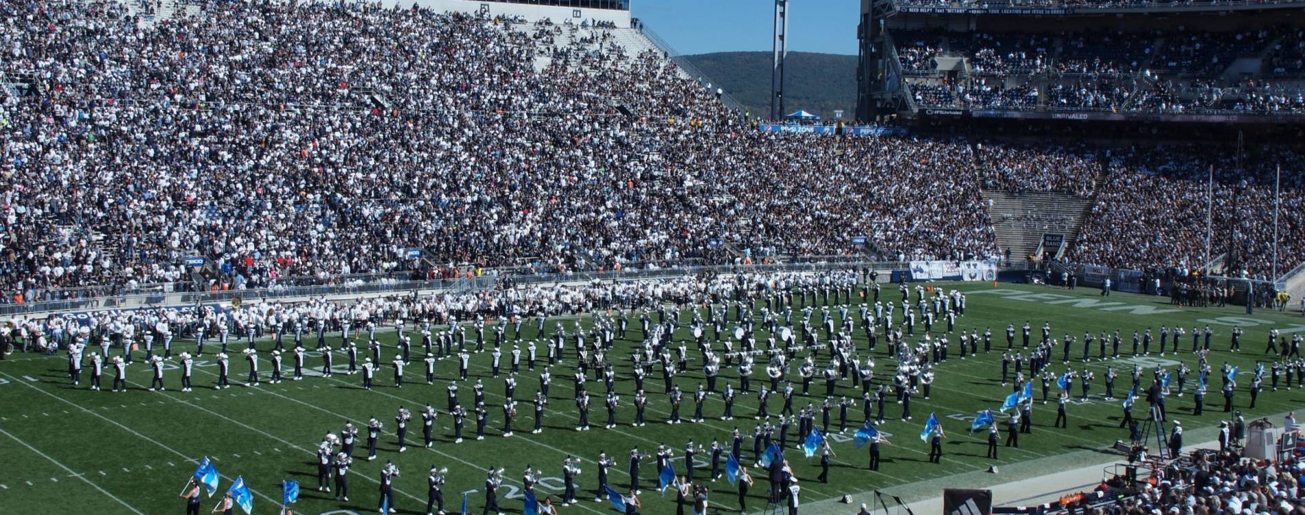 Beaver Stadium is home to the Penn State Nittany Lions football team
