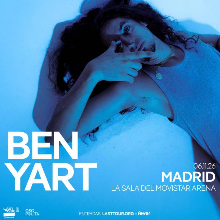 Ben Yart en la Sala del Movistar Arena, Madrid 2026