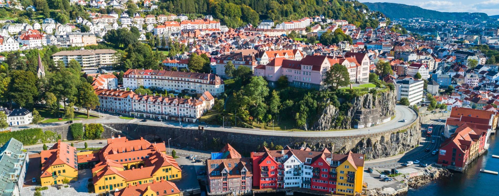 Bergen skyline