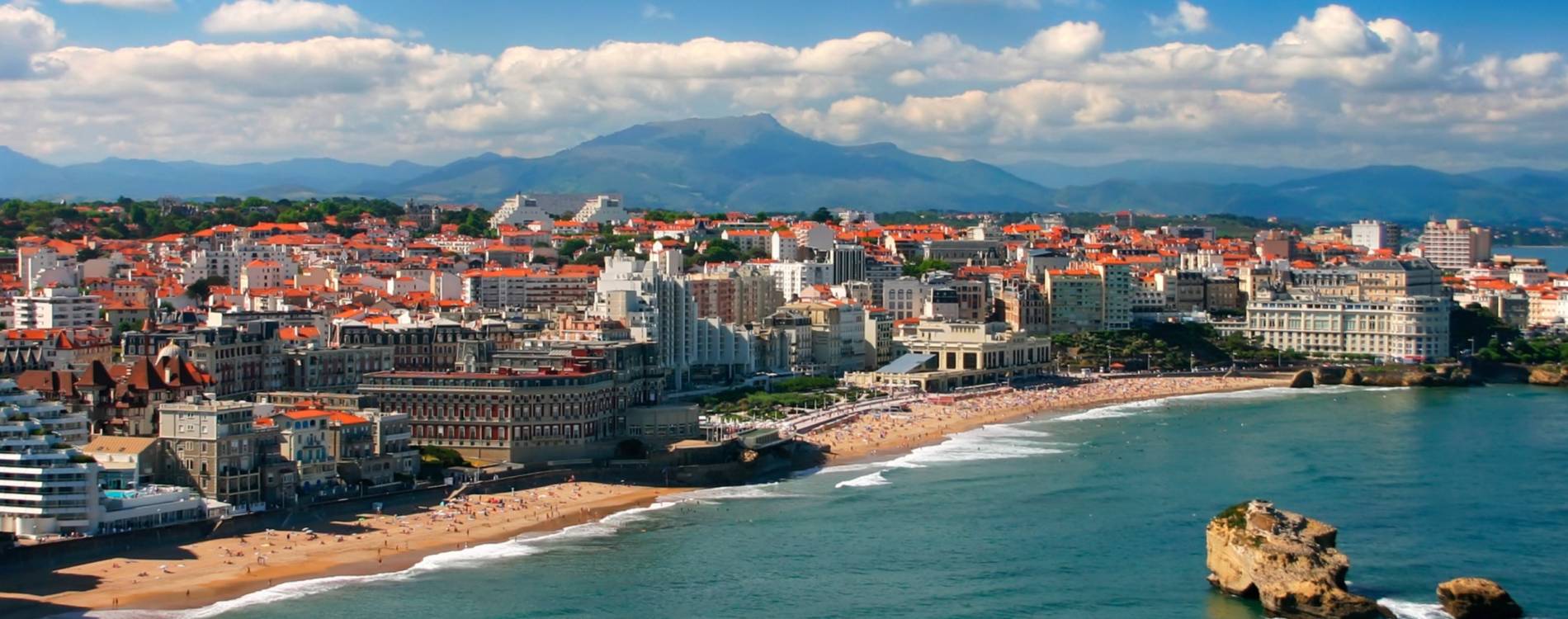 Biarritz skyline
