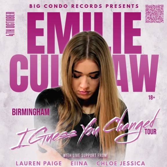Big Condo Records Presents Emilie Culshaw IGYC Tour Birmingham