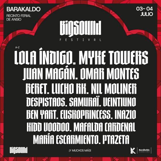 BIGSOUND Festival Barakaldo 2026