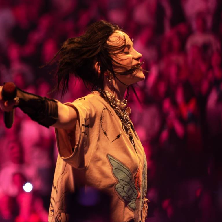 Billie Eilish at the O2