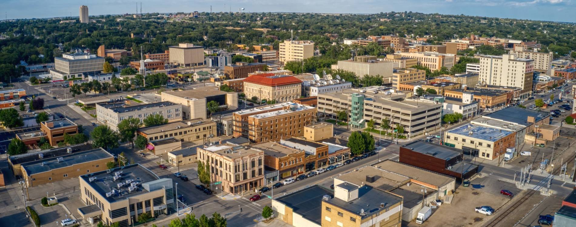 Bismarck skyline