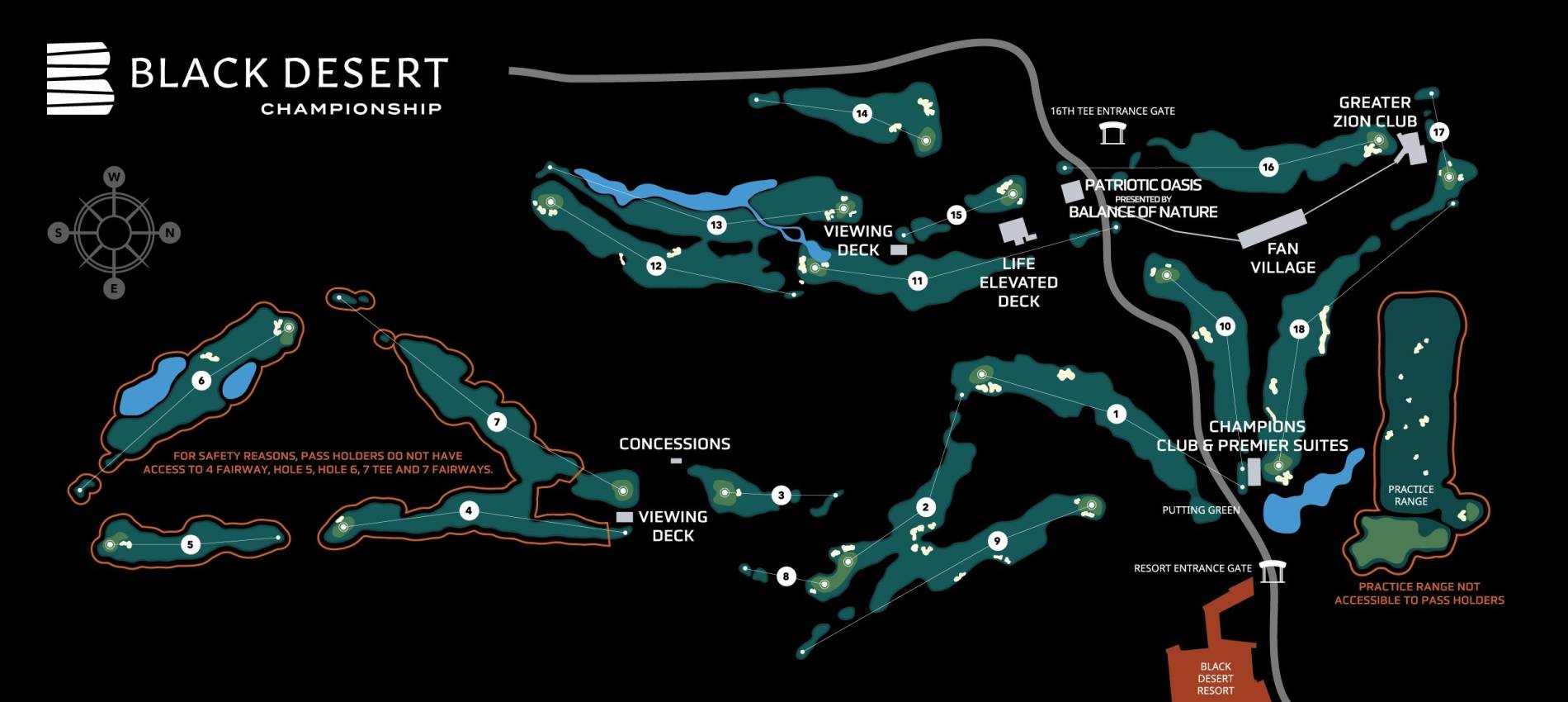 Black Desert Resort Map