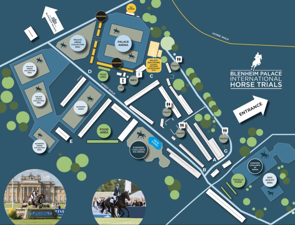 Blenheim Palace Map