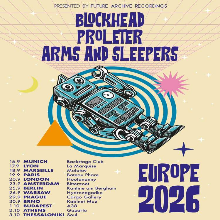 Blockhead, ProleteR, Arms and Sleepers / Amsterdam