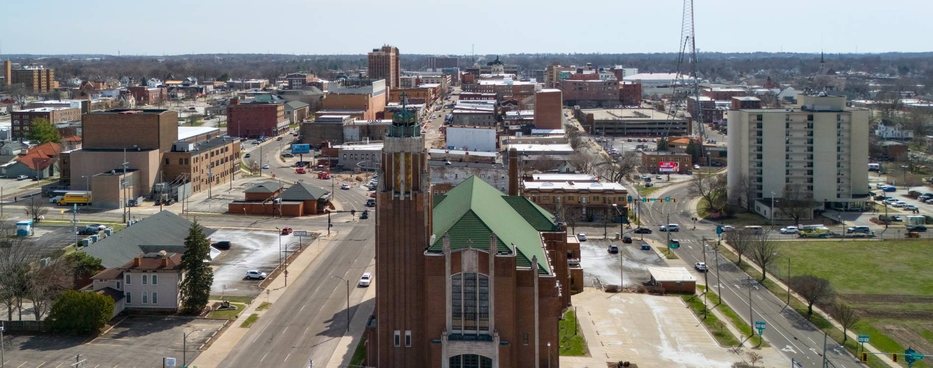 Bloomington skyline