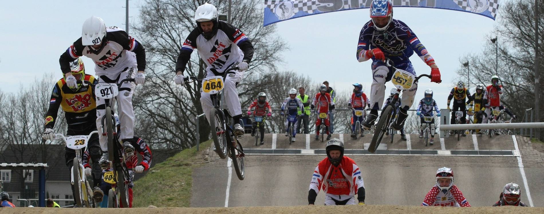 BMX Racing jumps