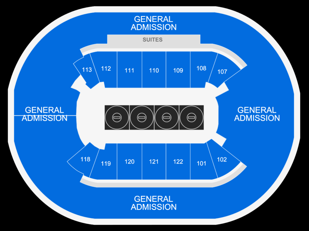 Bok Center Map