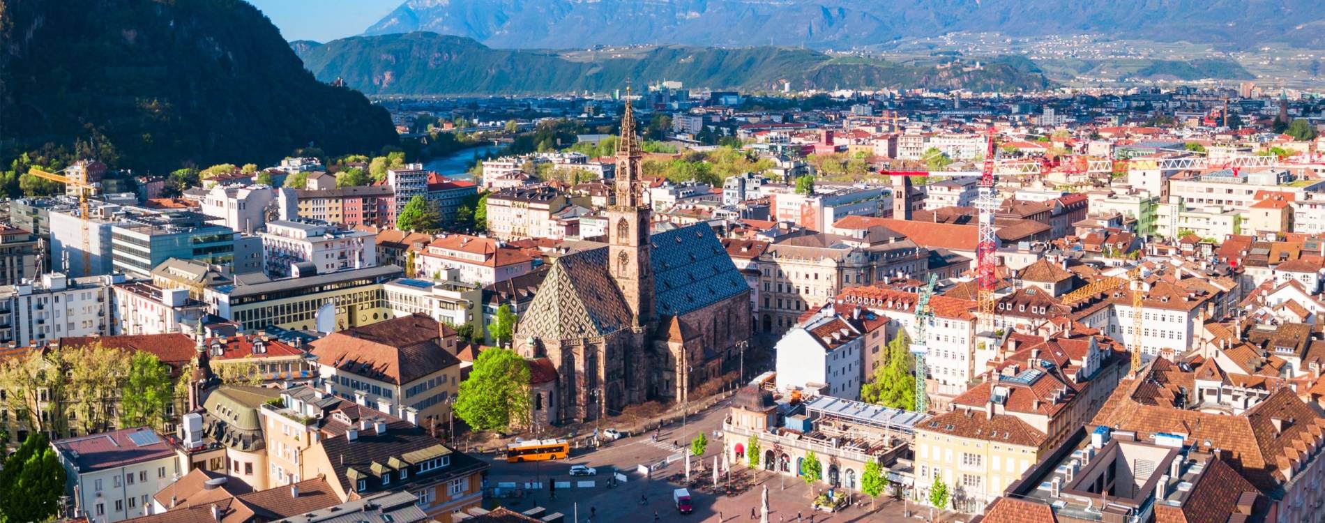 Bolzano skyline