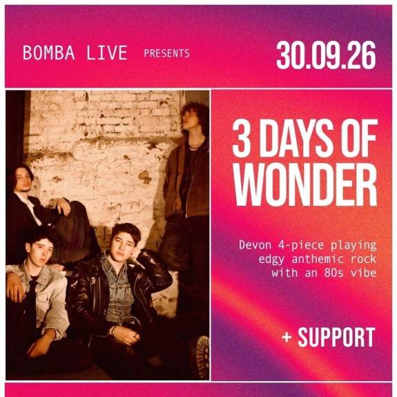Bomba Live: OF WONDER | Exeter