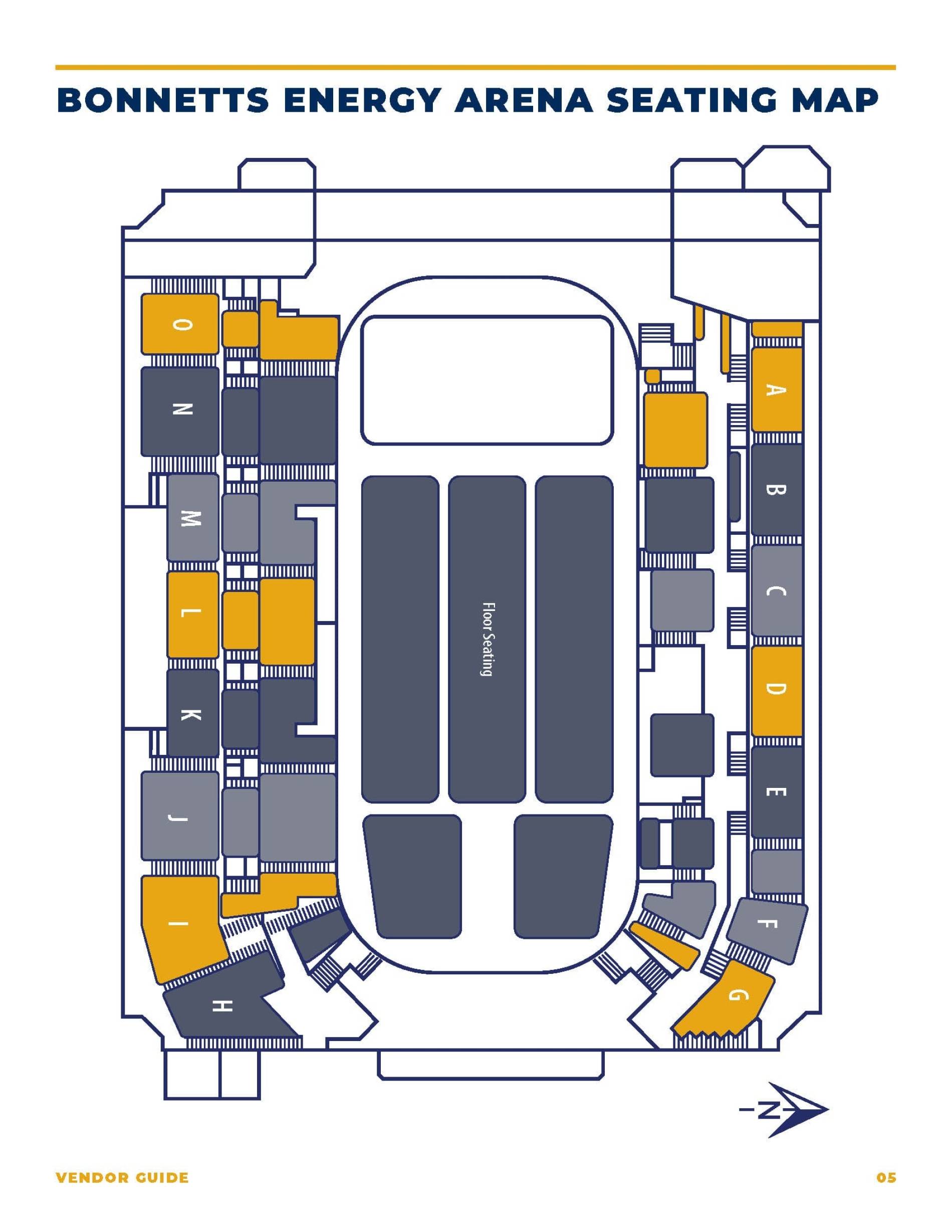 Bonnetts Energy Centre Map