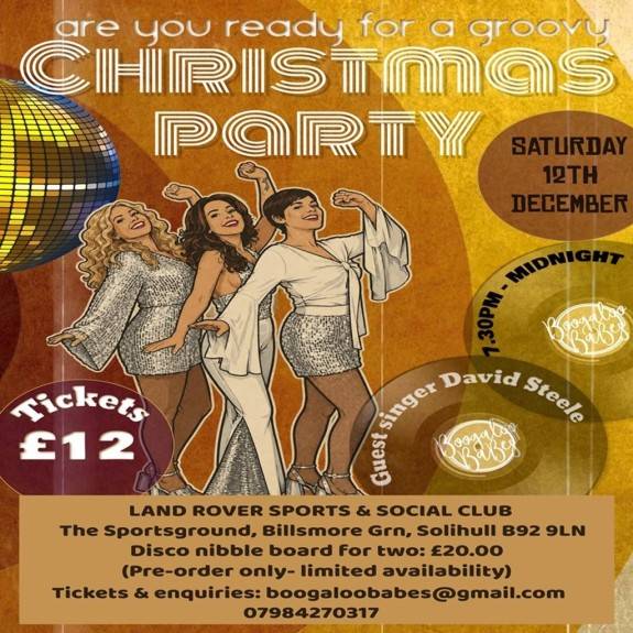Boogaloo Babes Christmas Party