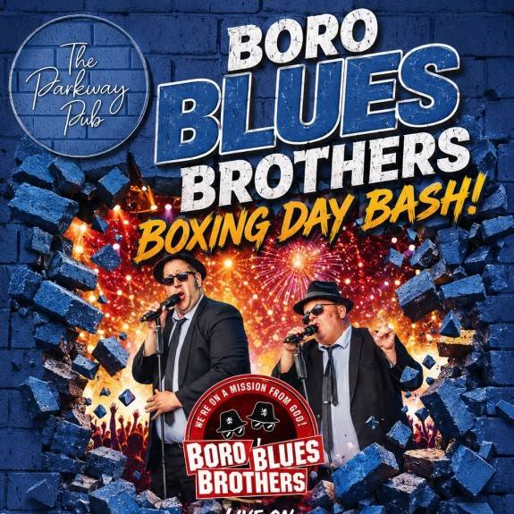 Boro Blues Brother Boxing Day Bash