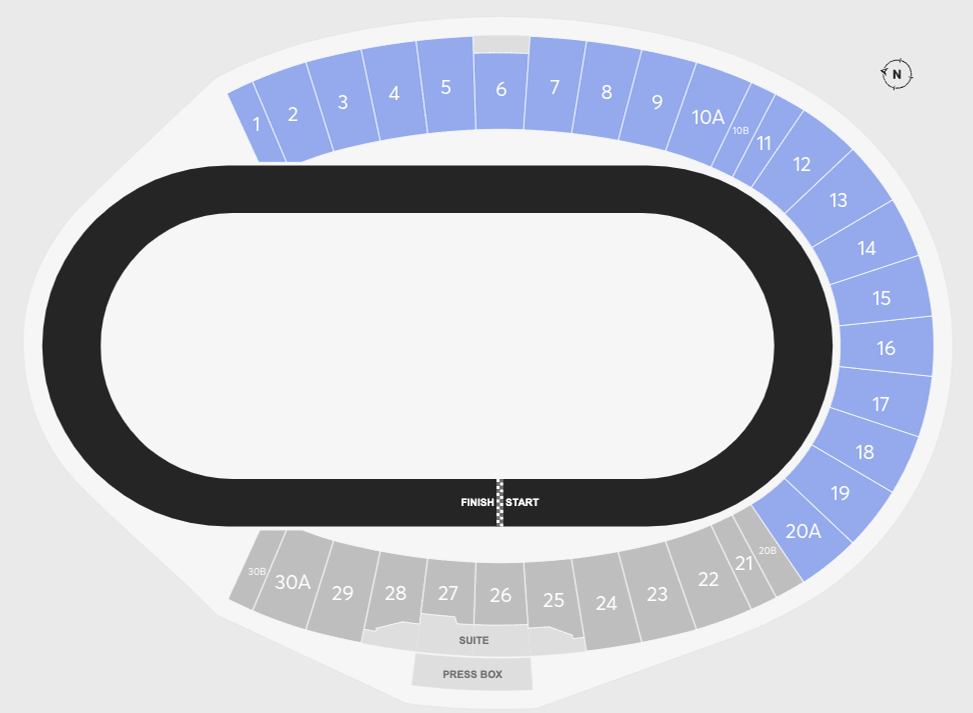 Middle (Section 200) Clash at Bowman Gray 2 Feb 2025 Bowman Gray