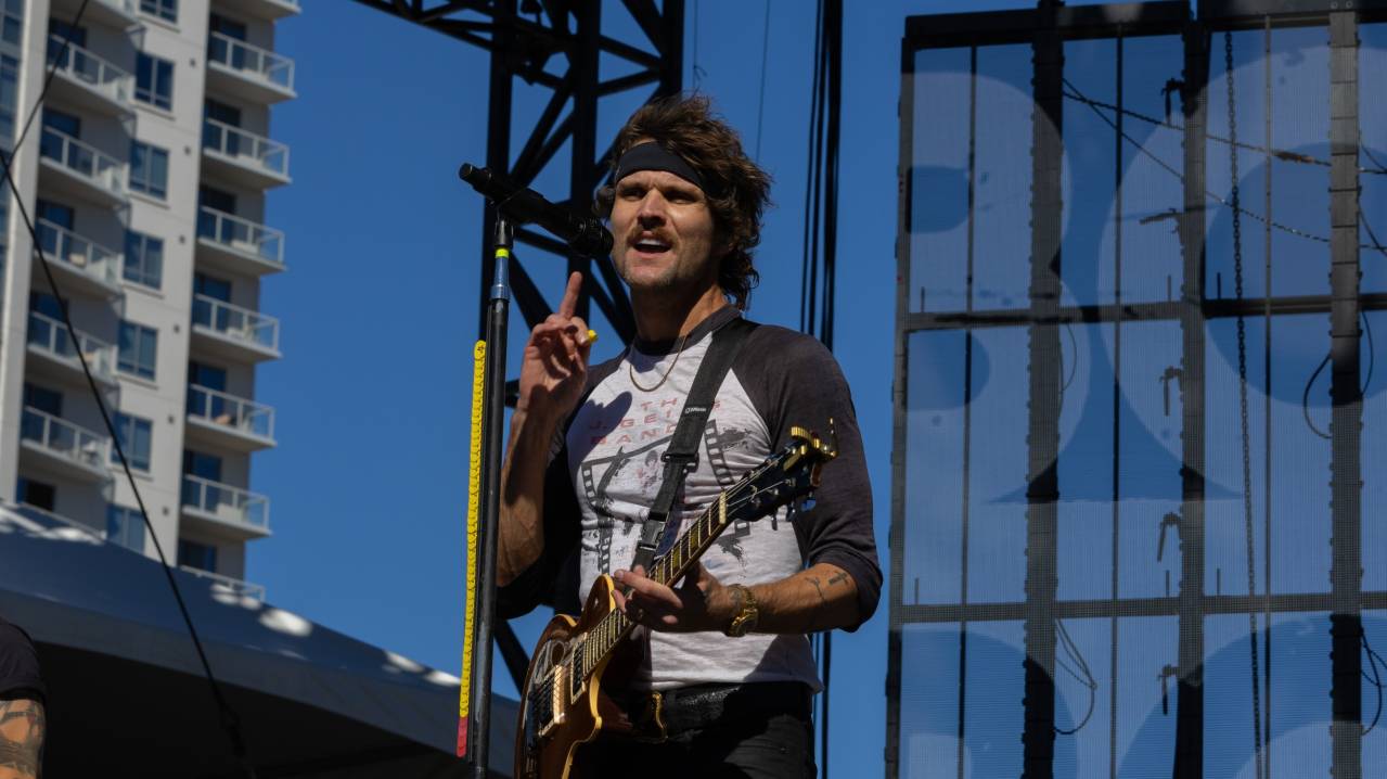 Boys Like Girls plays at the When We Were Young Festival