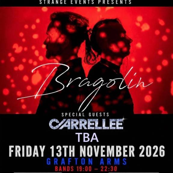 Bragolin, Carrellee & Strange Futures live