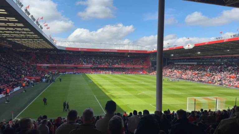 Bramall Lane before a game