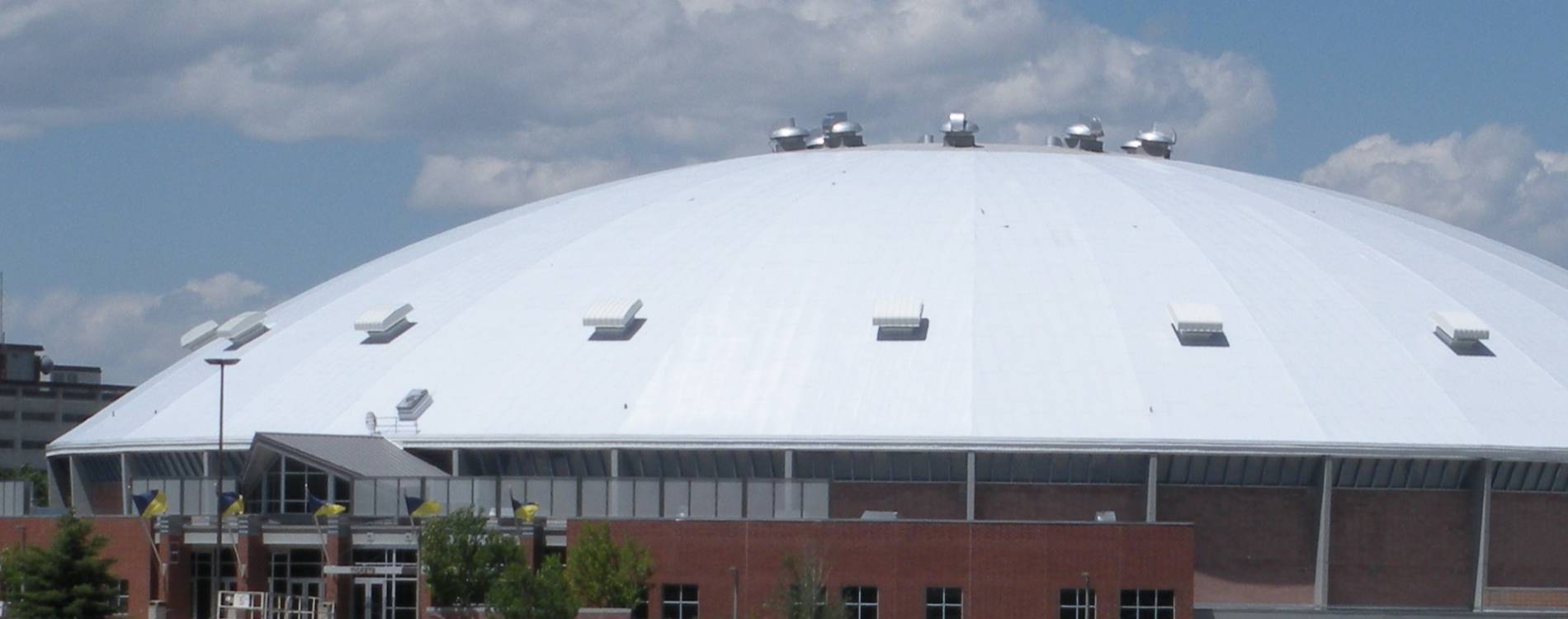 Brick Breeden Fieldhouse at Montana State University in Bozeman, Montana, USA