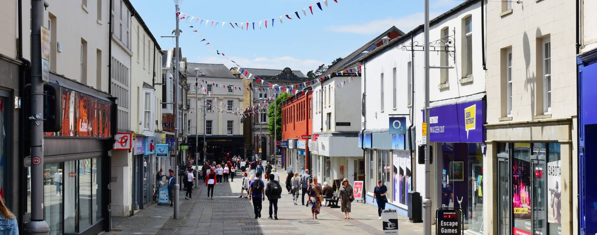 Bridgend town centre