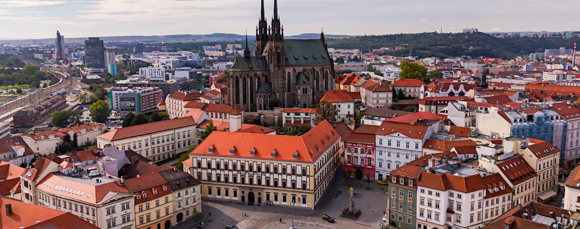 Brno skyline