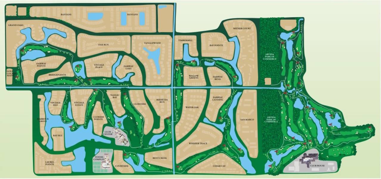 Broken Sound Club Map