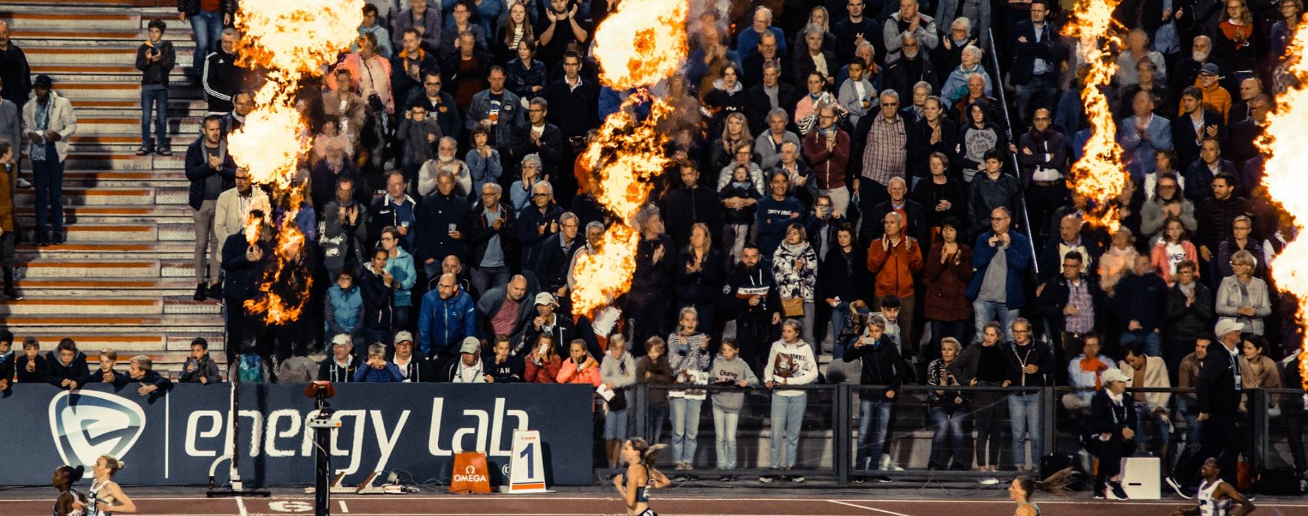 Brussels Diamond League racing