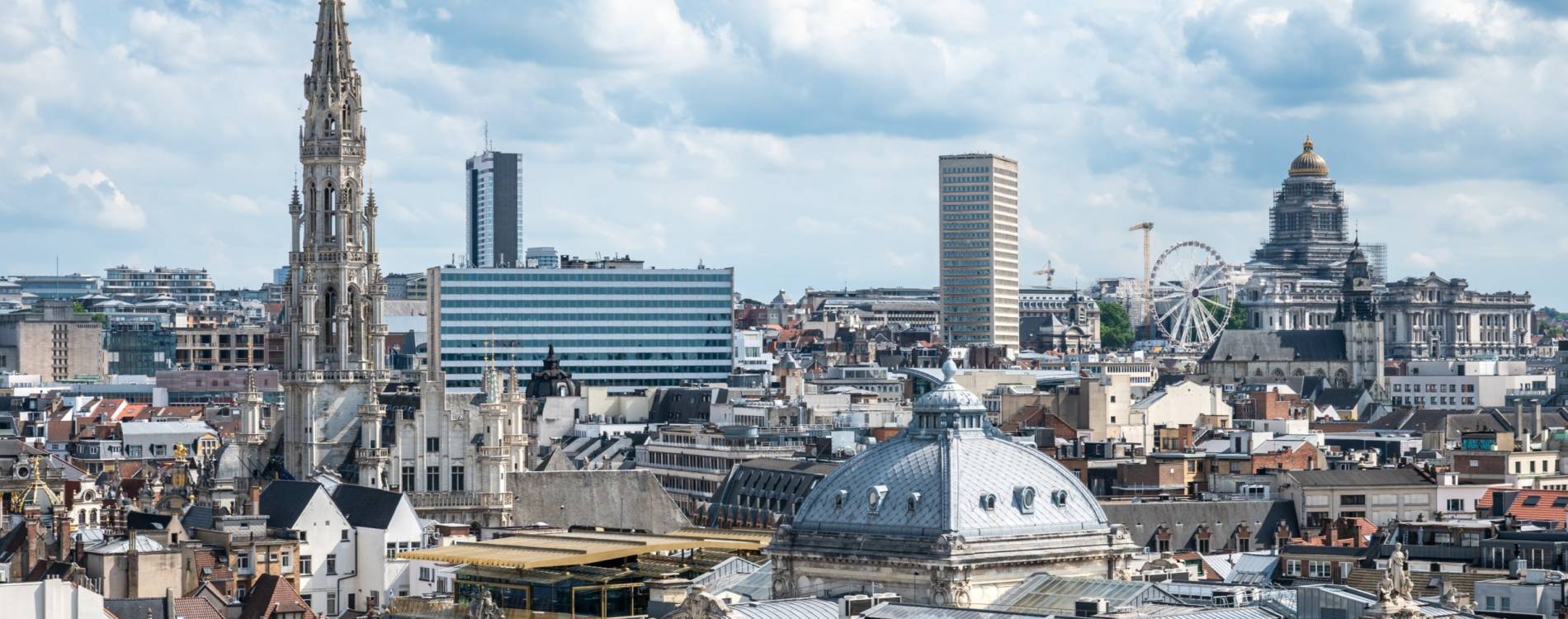 Brussels skyline
