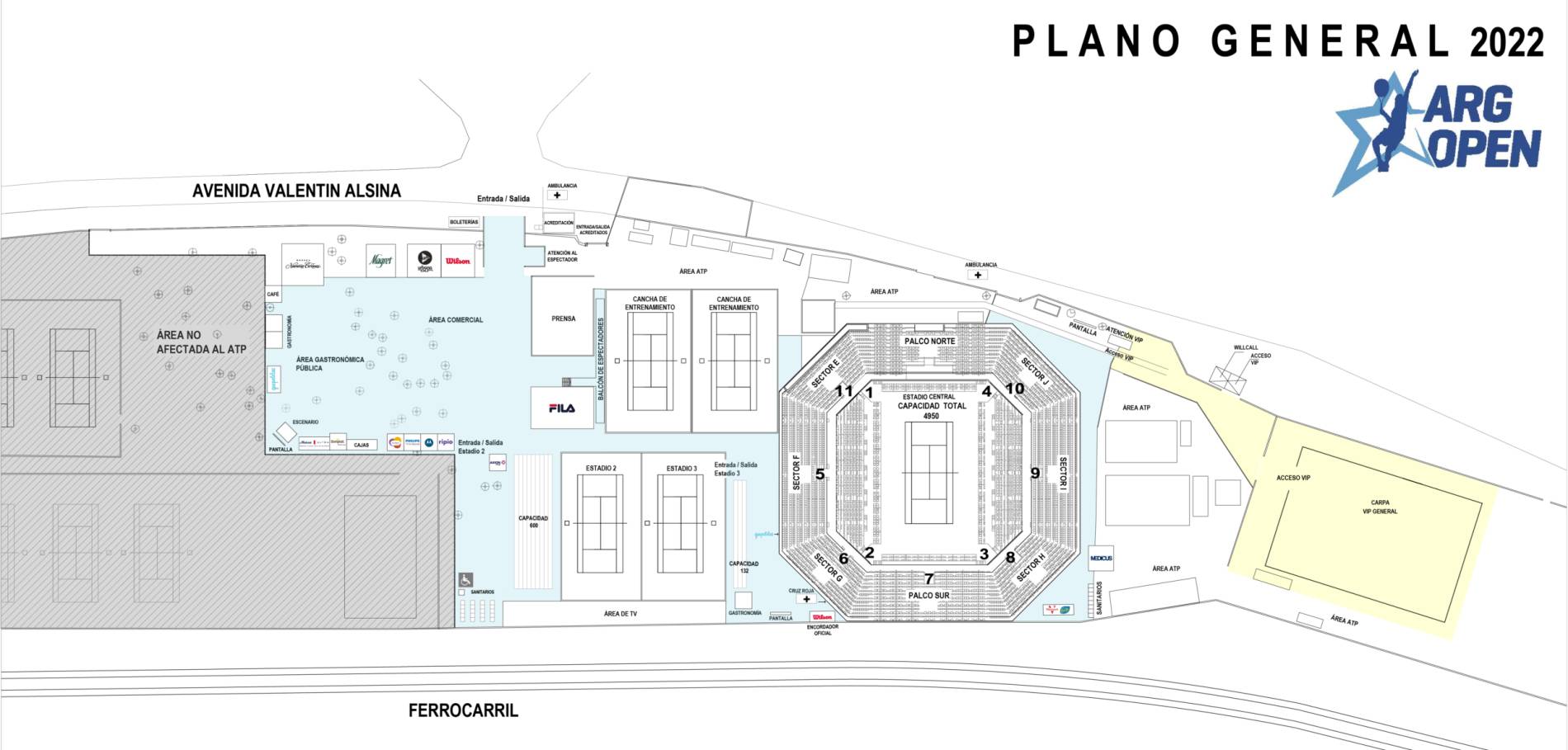 Buenos Aires Lawn Tennis Club Map